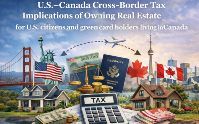U.S. Canada Cross-Border Tax Implications of Owning Real Estate for U.S. citizens and green card holders living in Canada