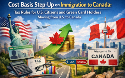 Cost Basis Step-Up on Immigration to Canada: Tax Rules for U.S. Citizens and Green Card Holders Moving from U.S. to Canada